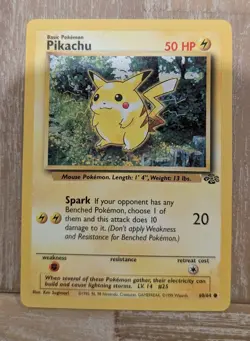 Pokemon TCG Pikachu Jungle 60/64 LP - Image 2