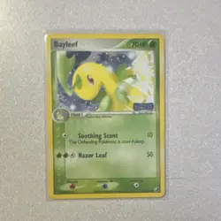 Bayleef 35/115 Reverse Holo Stamped Pokemon TCG Card - Image 3