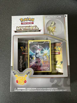 Pokemon Mythical Collection Arceus Pin Box Generations 20th Anniversary - Sealed - Image 1