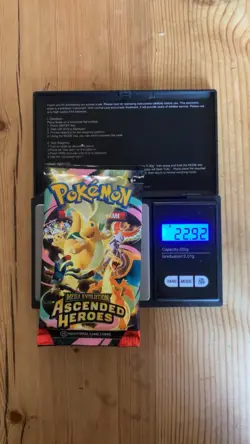 4x Extremely Heavy Pokemon Ascended Heroes Booster Pack 22.9+ Potential God Pack - Image 3