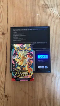 4x Extremely Heavy Pokemon Ascended Heroes Booster Pack 22.9+ Potential God Pack - Image 5