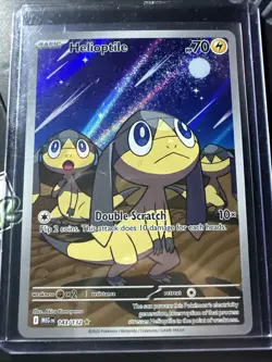 Helioptile 143/132 Illustration Rare, Mega Evolution, Full Art Holo, Pokemon TCG - Image 1