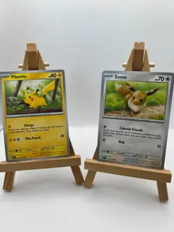 Pokemon TCG - S&V 151 - Pikachu & Eevee Pokemon Together Promo - NM/M - Image 1