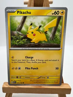 Pokemon TCG - S&V 151 - Pikachu & Eevee Pokemon Together Promo - NM/M - Image 2