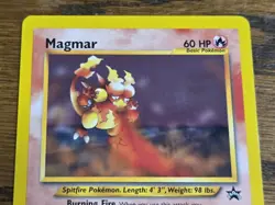 Pokemon Wotc Black Star Promo # 44 Magmar,,not played - Image 2