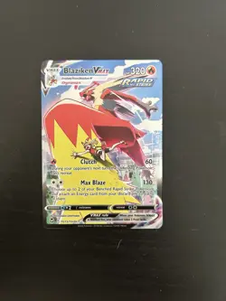 Pokemon TCG Blaziken VMAX TG15/TG30 Silver Tempest Mint - Image 1