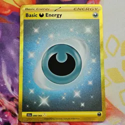 Gold Basic Darkness Energy Shrouded Fable 098/064 LP Pokemon TCG - Image 1