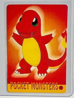 PIKACHU SQUIRTLE Pokemon Prism Foil Sticker 1999 Holo Japan Anime Vintage Rare - Image 3