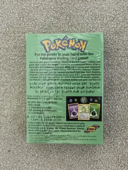 Pokemon TCG 1999 | Jungle Theme Deck | WOTC | New and Sealed | POWER RESERVE - Image 3