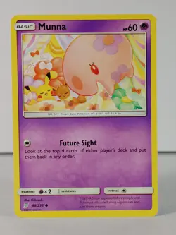 Munna - POKEMON - Unified Minds - 88/236 - NM - A - Image 1