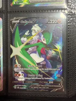 Pokemon TCG Gallade v TG19 Lost Origin Trainer Gallery NM Condition - Image 1