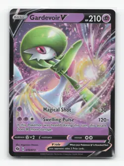 Pokemon TCG - Gardevoir V 016/073 Near Mint Holo V Rare Champion's Path - Image 1