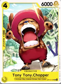 Tony Tony Chopper OP15-107 UC Adventure on KAMI's Island ONE PIECE Card English - Image 1