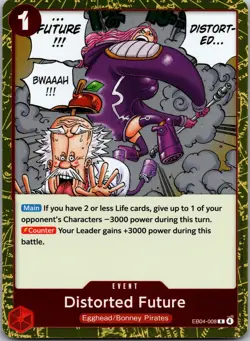 Distorted Future EB04-008 R Adventure on Kami's Island One Piece ENGLISH - Image 1