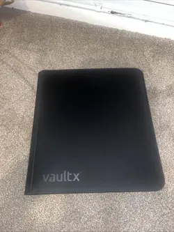 Vault X 9-Pocket Black Zip Trading Card Binder 360 Slots! - Image 1