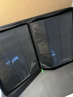 Vault X 9-Pocket Black Zip Trading Card Binder 360 Slots! - Image 2