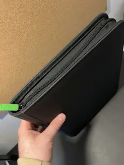 Vault X 9-Pocket Black Zip Trading Card Binder 360 Slots! - Image 3