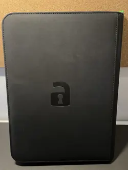 Vault X 9-Pocket Black Zip Trading Card Binder 360 Slots! - Image 4