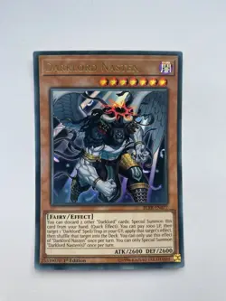 BLRR-EN077 DARKLORD NASTEN ULTRA RARE 1ST EDITION YuGiOh CARD - Image 1