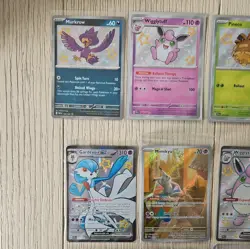 Pokemon TCG Paldean Fates Lot of 14 cards - Mimikyu Promo, Shinies, Full Arts - Image 2