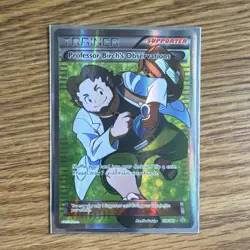 Pokemon Professor Birch's Observations Full Art 159/160 Ultra Rare Holo Card - Image 1