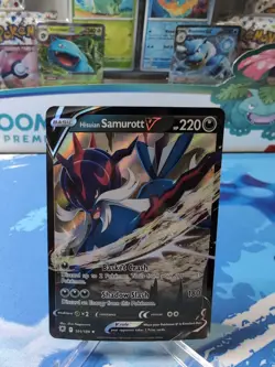 Hisuian Samurott V - 101/189 - Pokemon Astral Radiance Ultra Rare Card NM - Image 1