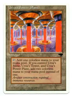 URZA'S POWER PLANT (V.2) - CHRONICLES EDITION 1995 MAGIC THE GATHERING MTG - Image 1