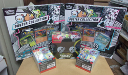 POKEMON PERFECT ORDER BOX + (2) BLACK WHITE POSTER + (2) JOURNEY BUNDLE - Image 1