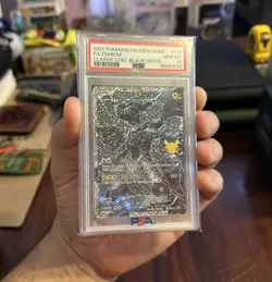 2021 Pokemon Celebrations Zekrom Full Art Classic Collection Black/White, PSA 10 - Image 1