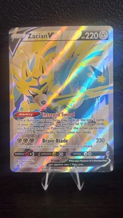 Zacian V SWSH292 Pokemon TCG Sword & Shield Promo NM - Image 1