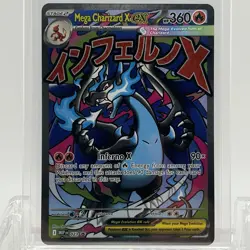 Pokemon TCG Mega Evolution Mega Charizard X ex #MEP023 Promo NM - Image 1