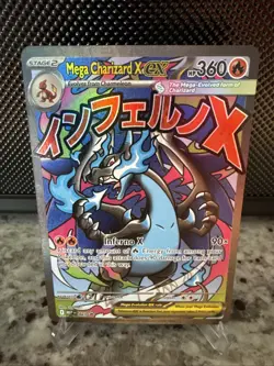 Pokemon Mega Charizard X ex - 023 - Mega Evolution Promo NM - Image 1