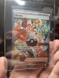 Pokemon TCG Arven 235/091 Paldean Fates Special Illustration 🔥 Pack Fresh | NM - Image 1