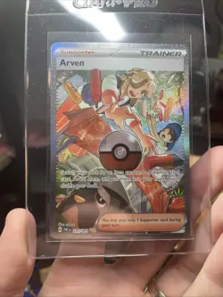 Pokemon TCG Arven 235/091 Paldean Fates Special Illustration 🔥 Pack Fresh | NM - Image 2