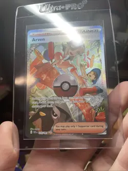 Pokemon TCG Arven 235/091 Paldean Fates Special Illustration 🔥 Pack Fresh | NM - Image 3