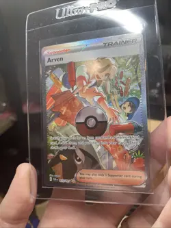 Pokemon TCG Arven 235/091 Paldean Fates Special Illustration 🔥 Pack Fresh | NM - Image 4
