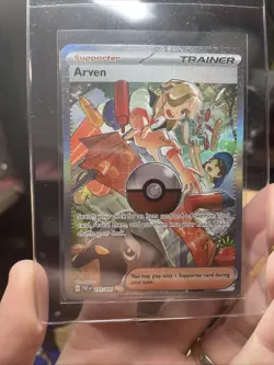 Pokemon TCG Arven 235/091 Paldean Fates Special Illustration 🔥 Pack Fresh | NM - Image 5