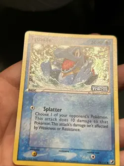 Pokemon TCG EX Unseen Forces Totodile Stamped Reverse Holo 78/115- NM - Image 3