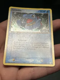 Pokemon TCG EX Unseen Forces Totodile Stamped Reverse Holo 78/115- NM - Image 5