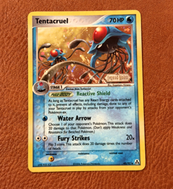 Pokemon: Tentacruel Legend Maker 45/92 Reverse Holo Stamped - NM! - Image 1
