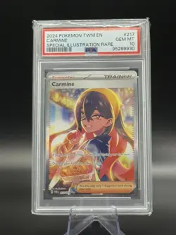 Pokemon TCG - Carmine 217/167 - Scarlet Violet - Twilight Masquerade PSA 10 - Image 1