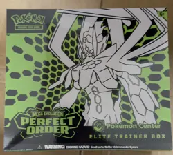 4X Pokemon TCG Perfect Order Pokemon Center Elite Trainer Box ETB New & Sealed - Image 2