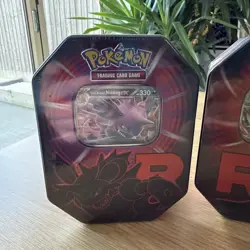 Pokemon Team Rocket Tin Set x 3 Factory Sealed New - Image 2