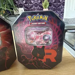 Pokemon Team Rocket Tin Set x 3 Factory Sealed New - Image 4