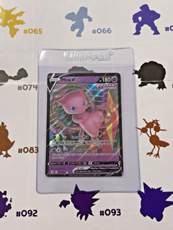 Pokemon (2021) Fusion Strike Mew V 113/264 NM/M - Image 1