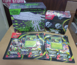 POKEMON PERFECT ORDER ETB + BOOSTER BOX + (2) BLISTER PACKS LOT - Image 1