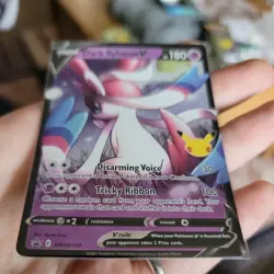 Dark Sylveon V SWSH134 - Black Star Promo - Celebrations - Pokemon TCG Holo NM - Image 3