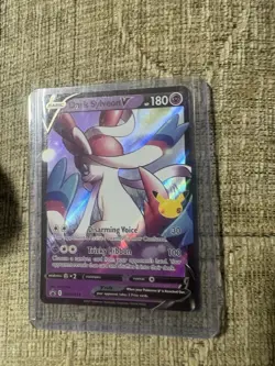 Dark Sylveon V SWSH134 - Black Star Promo - Celebrations - Pokemon TCG Holo Card - Image 1