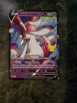 Pokemon TCG Dark Sylveon V SWSH134 NM - Black Star Promo - Celebrations 25th NM - Image 1
