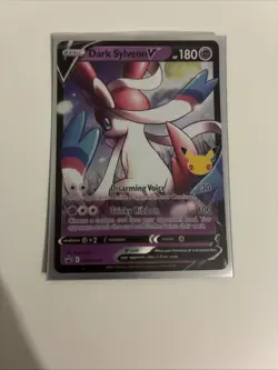 Pokemon TCG Celebrations Dark Sylveon v SWSH134 Black Star Promo Card - Image 1